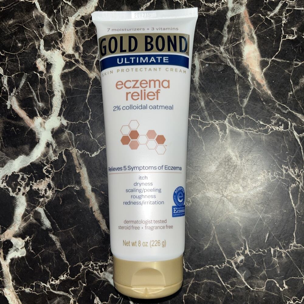 New Gold Bond Eczema Relief‎ Unscented Hand & Body Lotion (8oz)